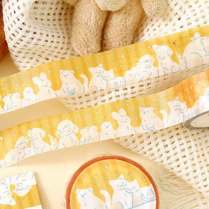 Washi Tape Foil Animal Bay