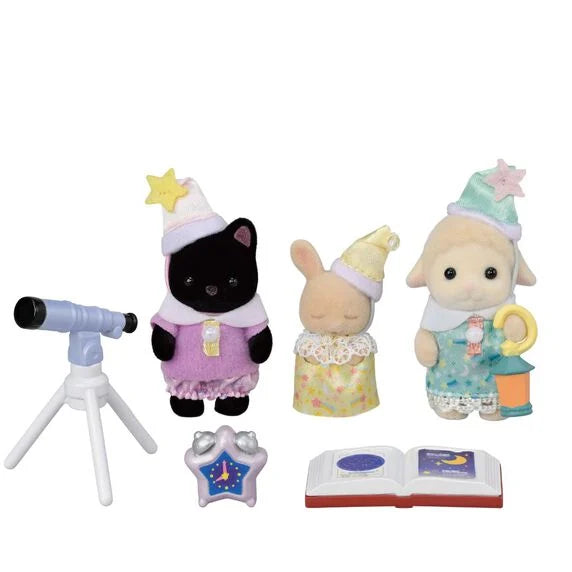 Sylvanian Families Amigos de la Guardería Fiesta de Pijamas
