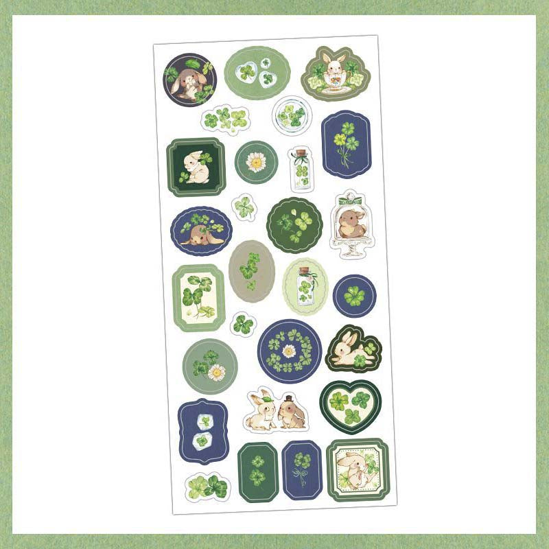 Stickers Animal Forest Time Collection Lucky Rabbit