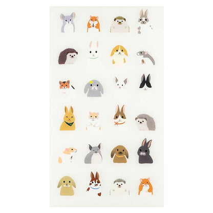 Stickers Animal Die-Cut Rabbit and Rodent