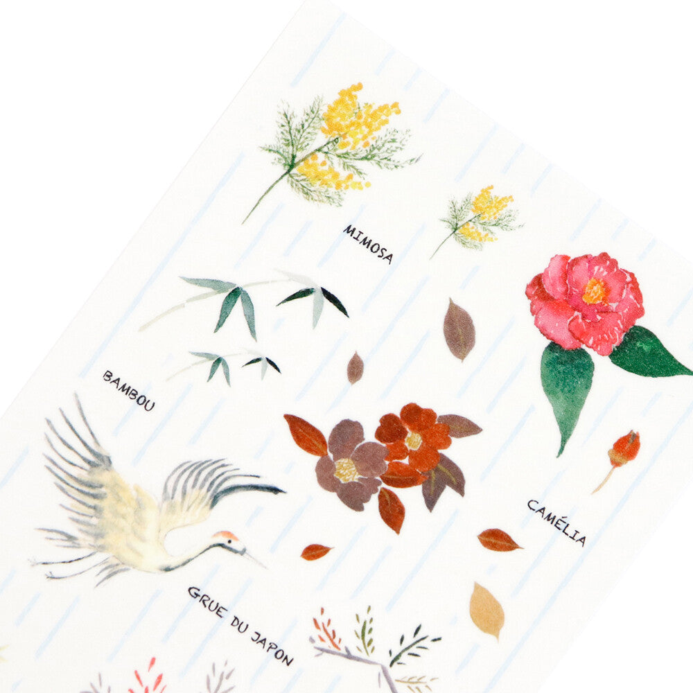 Stickers Ariane Gerard Paris Collection Winter Flowers