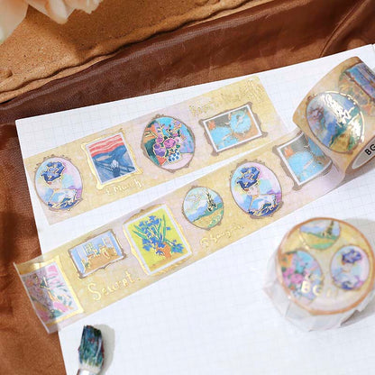 Washi Tape Foil Art Tour Romance