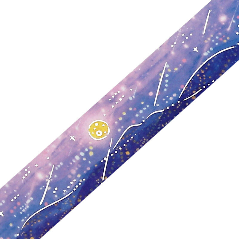 Washi Tape Foil Night of Shooting Stars