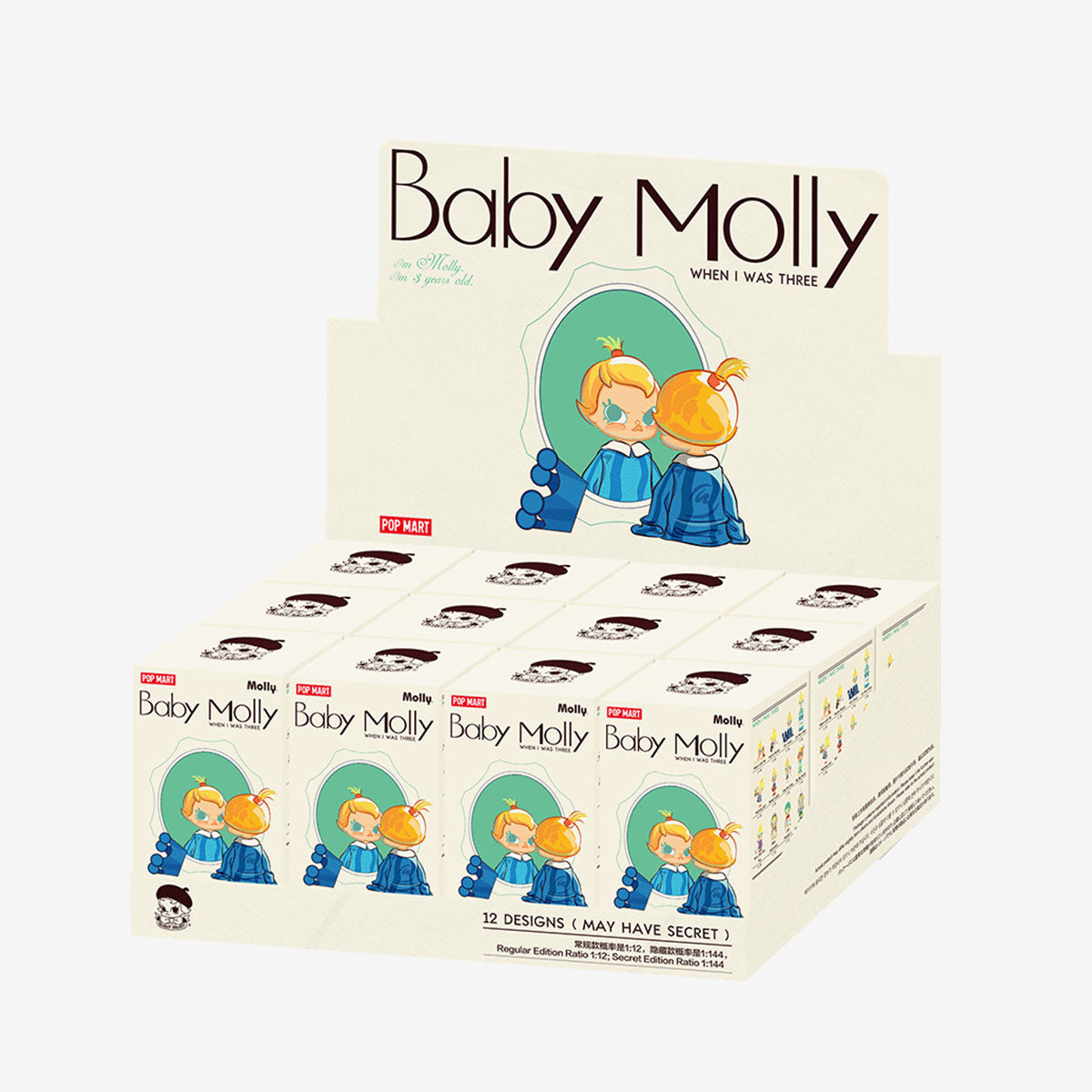 POPMART Blind Box Baby Molly When I was Three Series