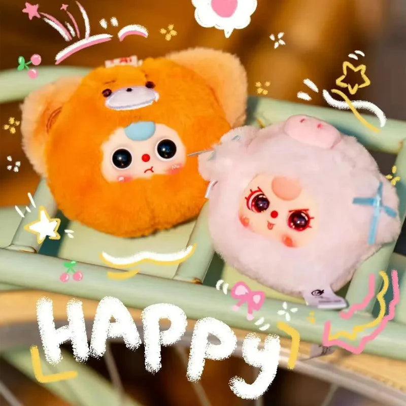 Blind Box Llavero Baby Three Tiny Animal Plush Serie