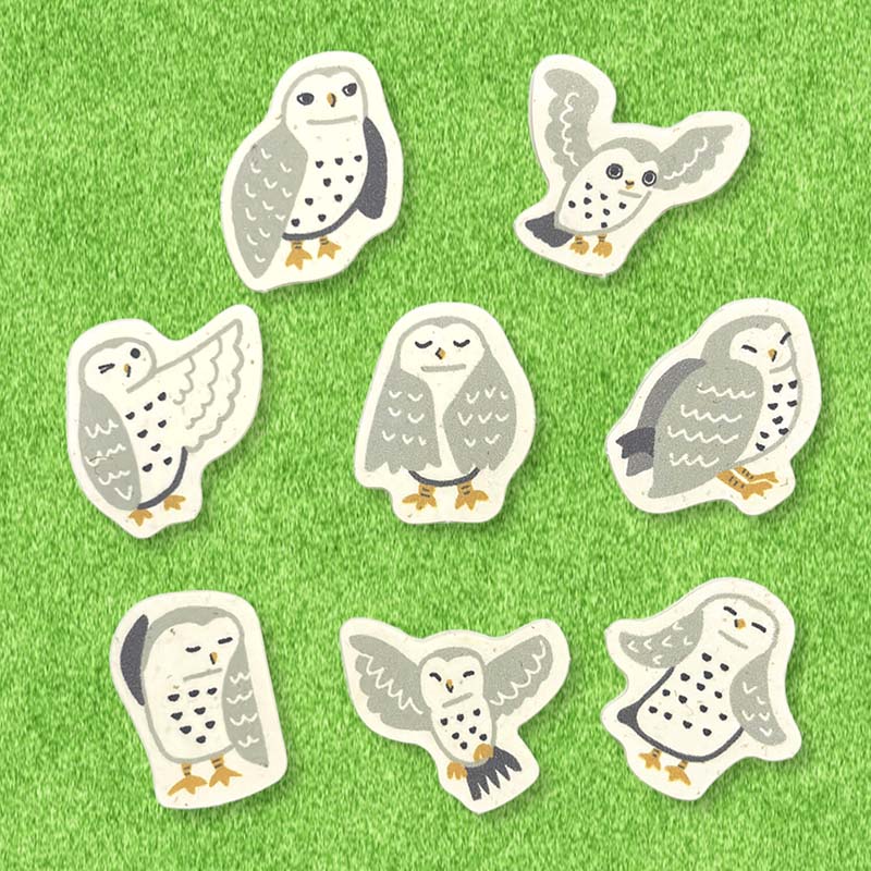 Stickers Endangered Species White Owl