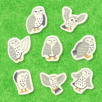 Stickers Endangered Species White Owl