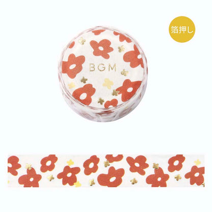 Washi Tape Foil Blooming