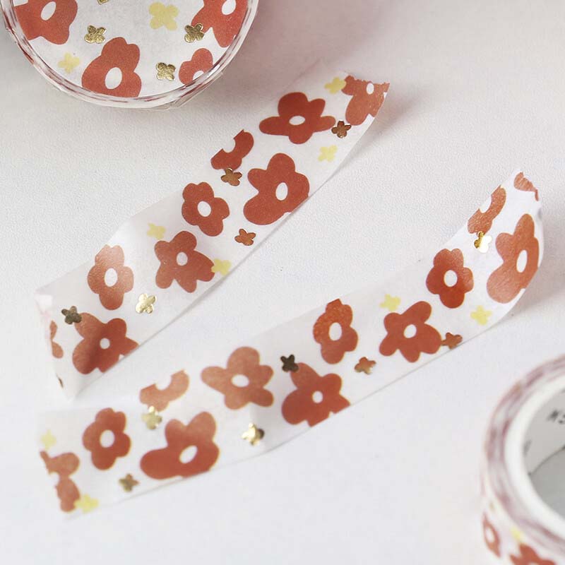 Washi Tape Foil Blooming