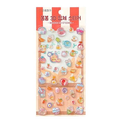 Stickers Bong Bong 3D Candy