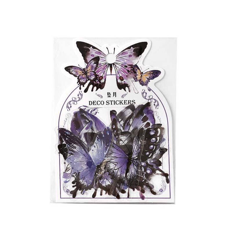 Stickers Butterfly Album Purple