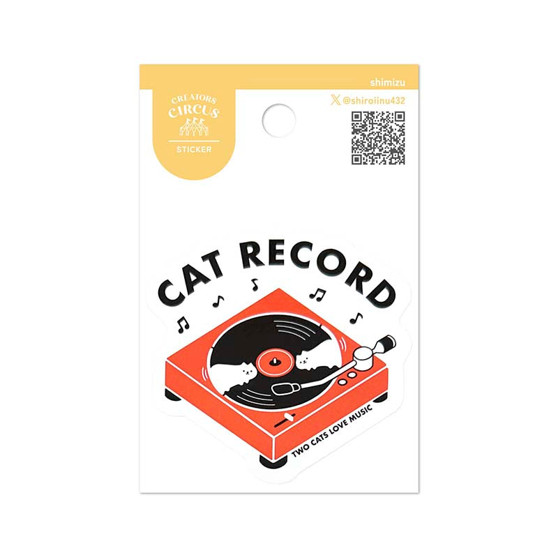 Sticker Cat Record