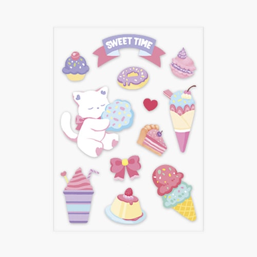 Stickers Creamy Friends Sweet Time