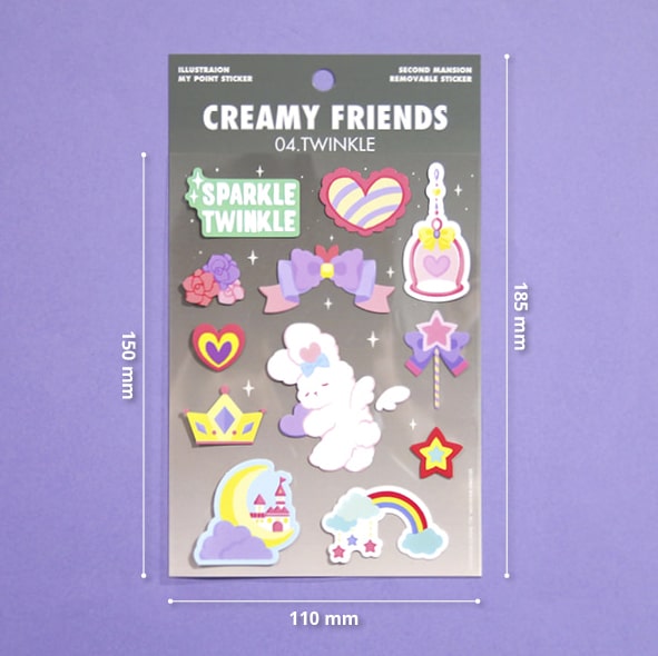 Stickers Creamy Friends Twinkle