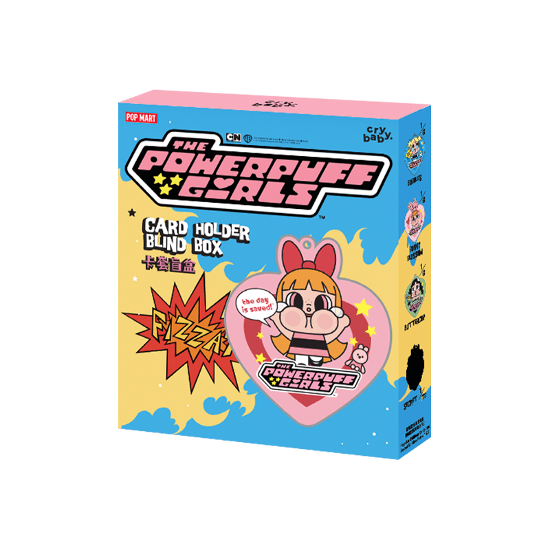 POP MART Blind Box CRYBABY × Powerpuff Girls Series Card Holder