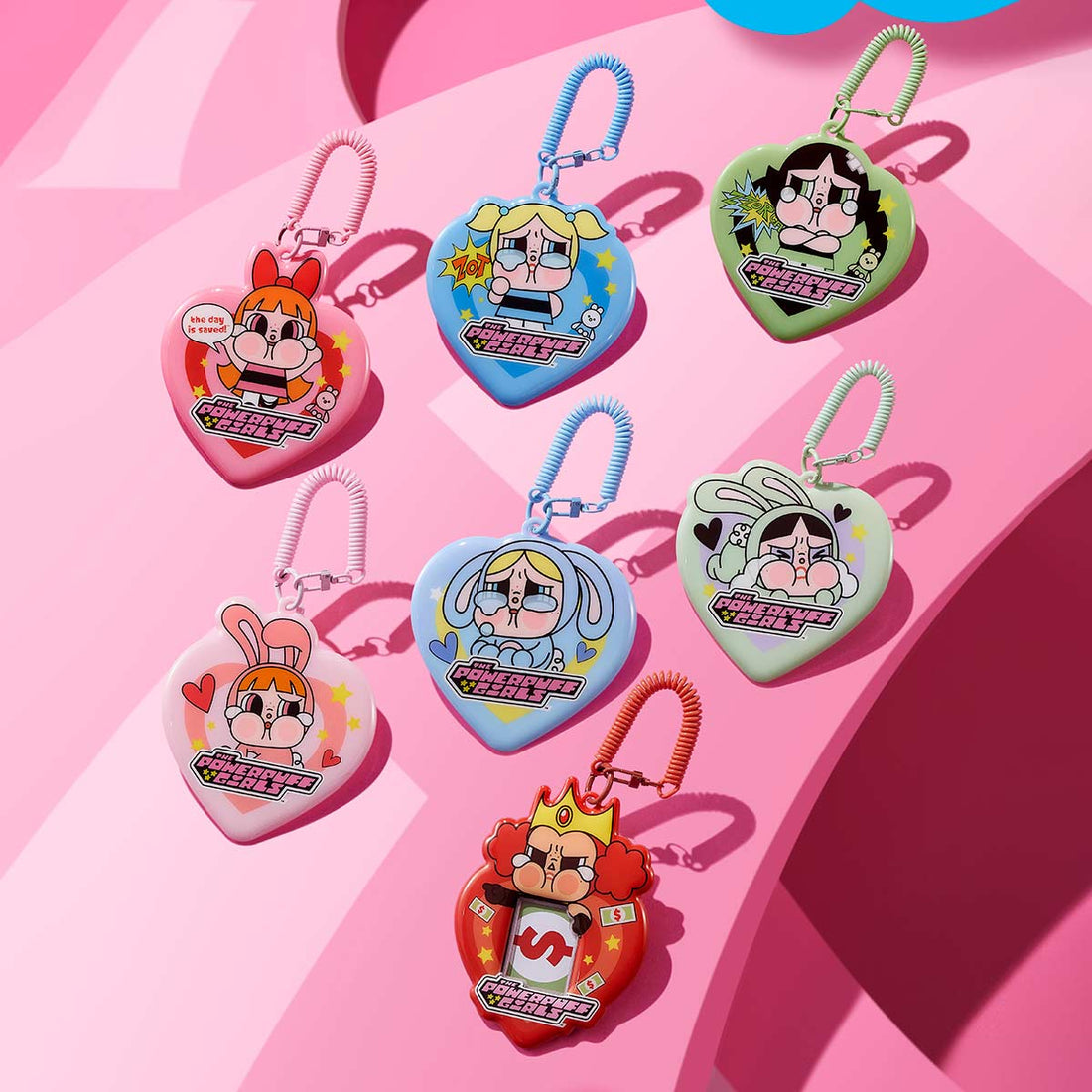 POP MART Blind Box CRYBABY × Powerpuff Girls Series Card Holder