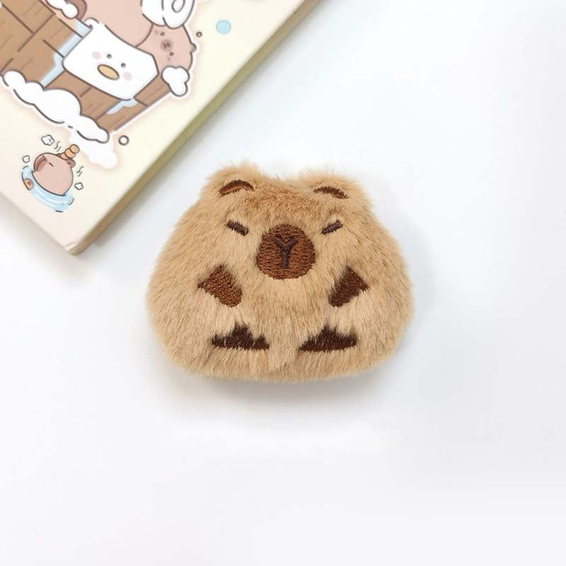Llavero Peluche Capybara Fuzzy