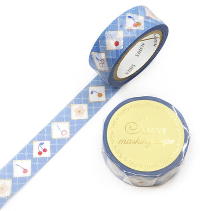 Washi Tape Foil Cherry