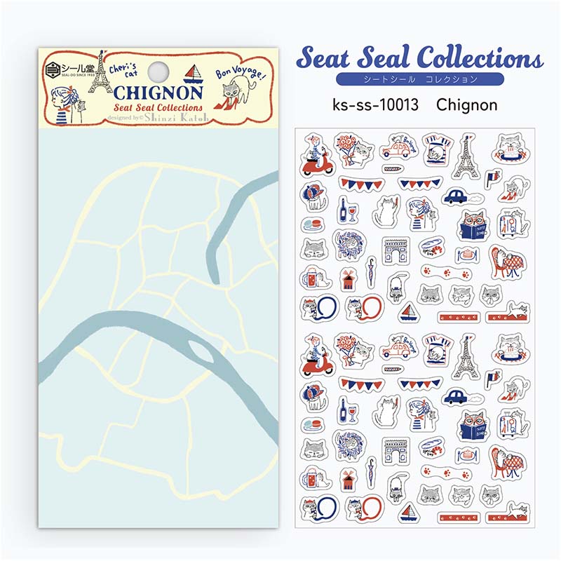 Stickers Chignon