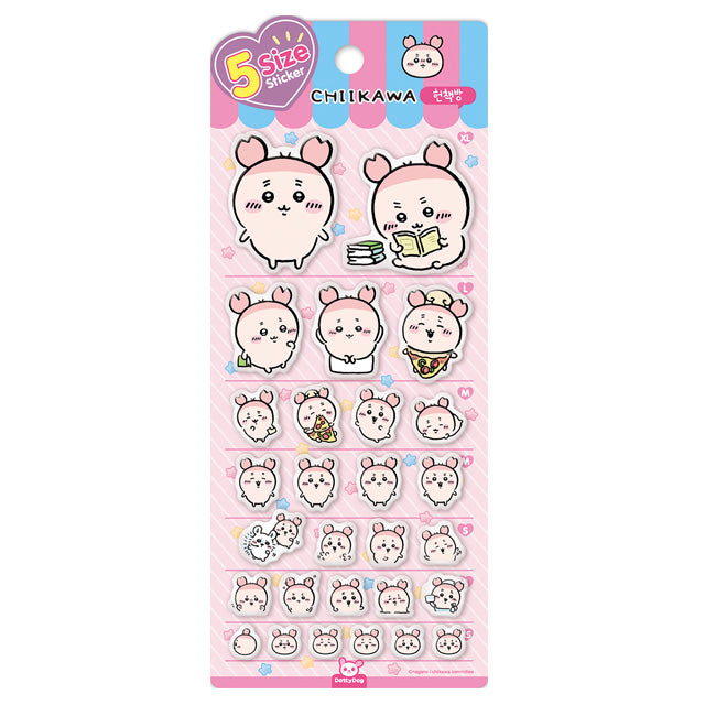 Stickers 5 Size Chiikawa Kani