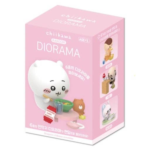 Blind Box Figura Chiikawa Diorama