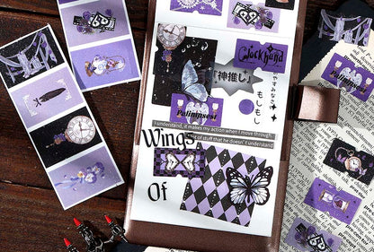 Stickers en Rollo Chronological Tragedy Purple