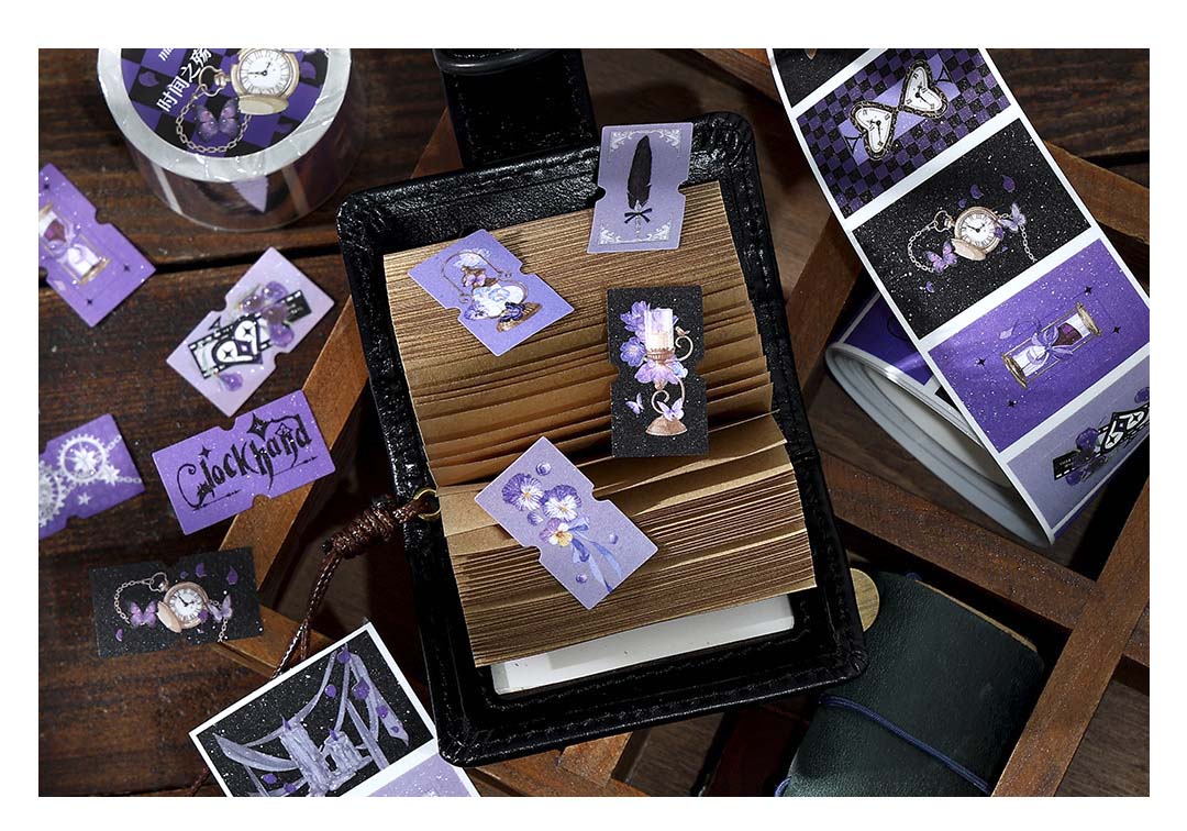 Stickers en Rollo Chronological Tragedy Purple