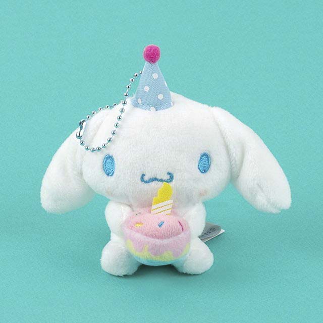 Llavero Muñeco Cinnamoroll Birthday Cake 8cm