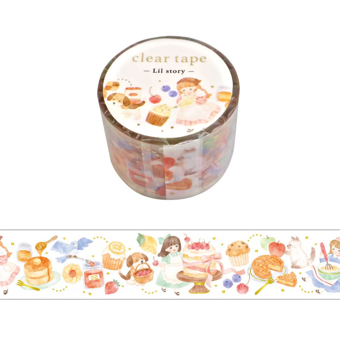 Clear Tape Lil Story Bakery