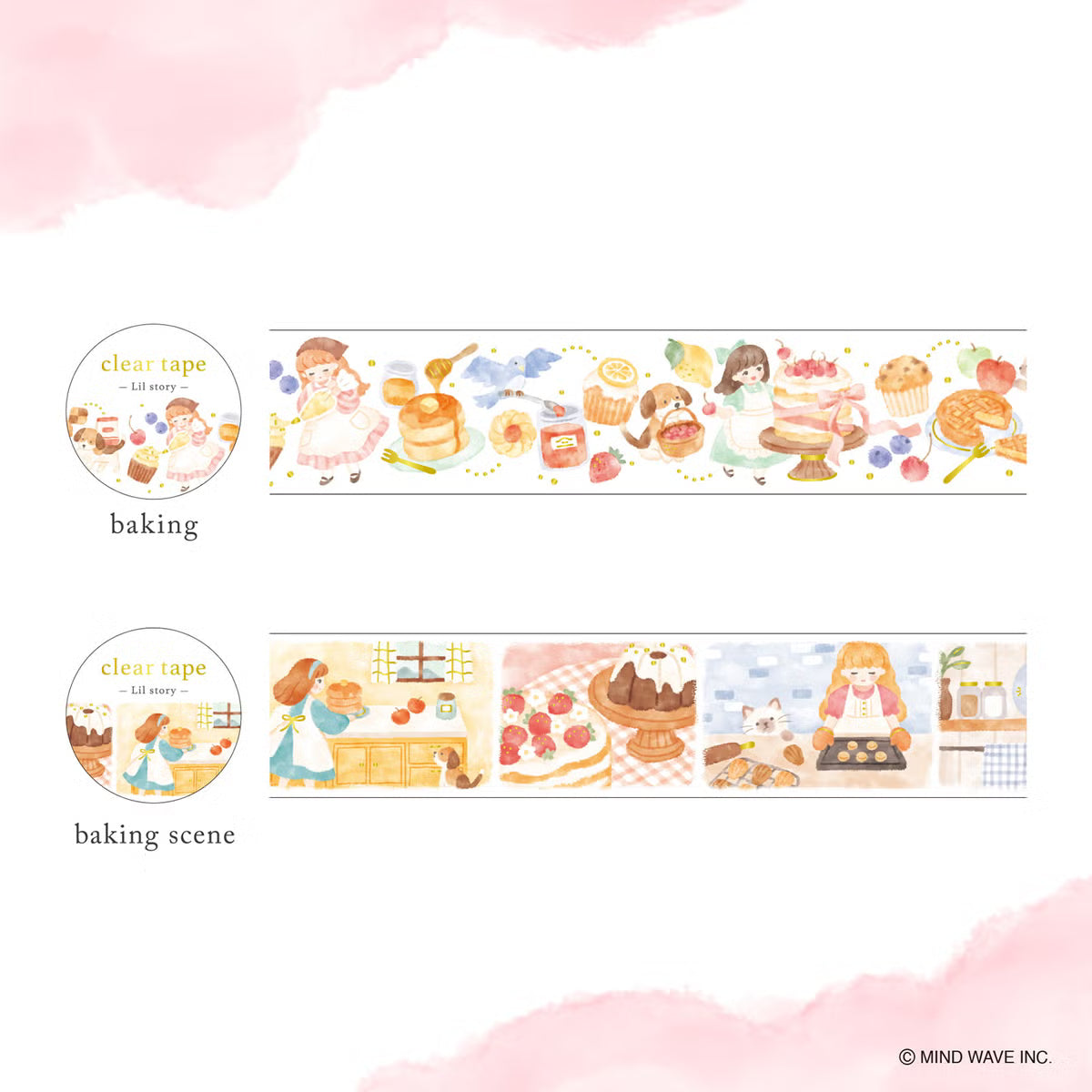 Clear Tape Lil Story Bakery