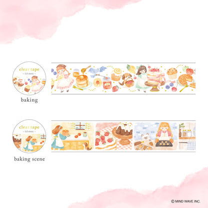 Clear Tape Lil Story Bakery Scene
