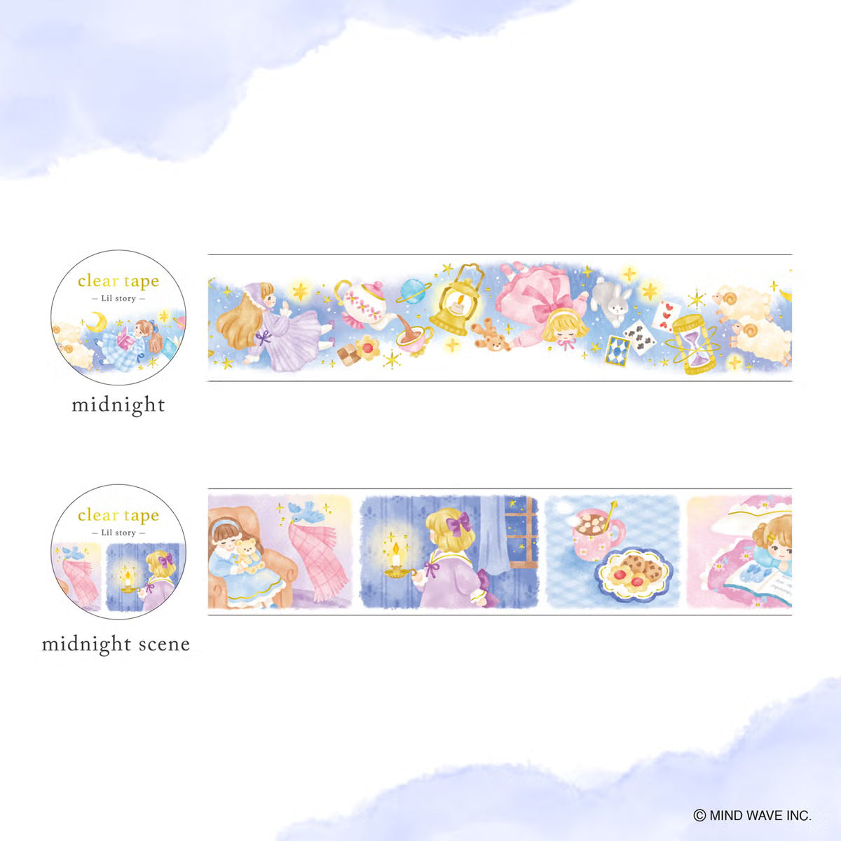Clear Tape Lil Story Midnight