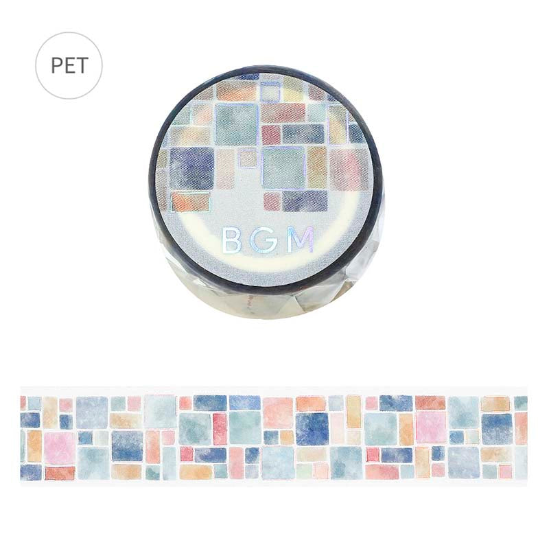 Clear Tape Tile Pattern