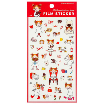 Stickers Coco and Wondrous Gang Red
