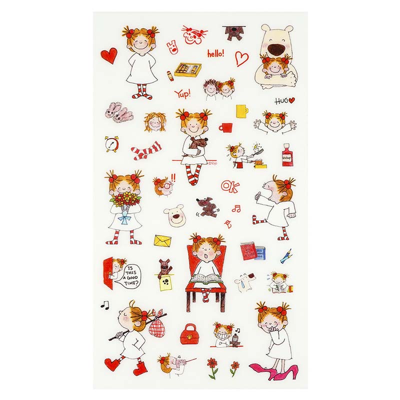 Stickers Coco and Wondrous Gang Red