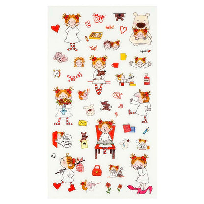 Stickers Coco and Wondrous Gang Red