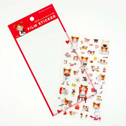 Stickers Coco and Wondrous Gang Red