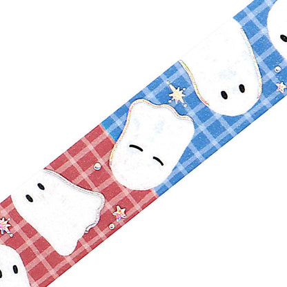 Washi Tape Foil Colorful ghost