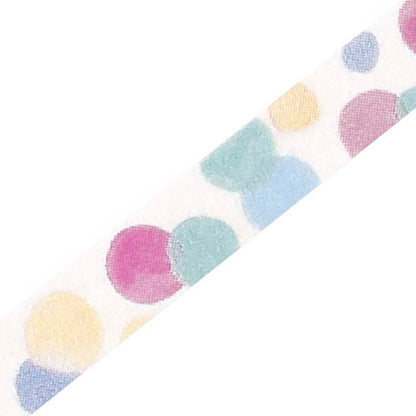 Washi Tape Slim Colorful Polka Dots