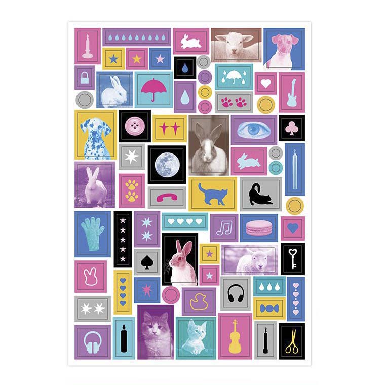 Stickers Colour Paradise Animals