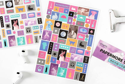 Stickers Colour Paradise Animals