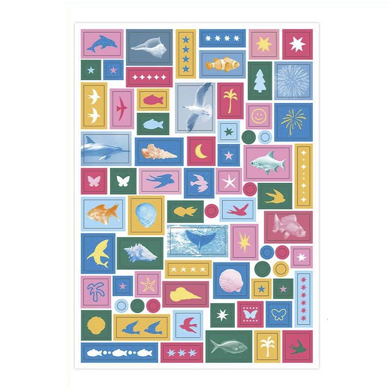 Stickers Colour Paradise Underwater