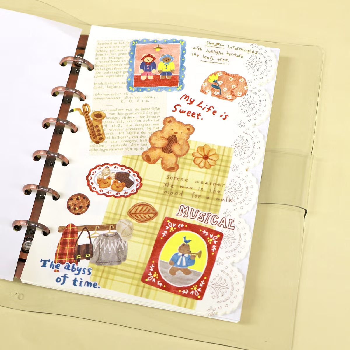 Stickers Cookie Hour Bear Cookie