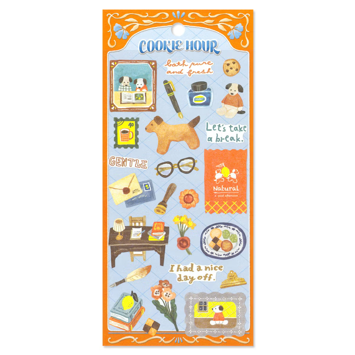 Stickers Cookie Hour Dog Cookie