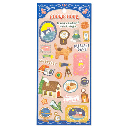 Stickers Cookie Hour Cat Cookie