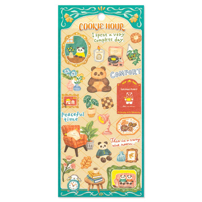 Stickers Cookie Hour Panda Cookie