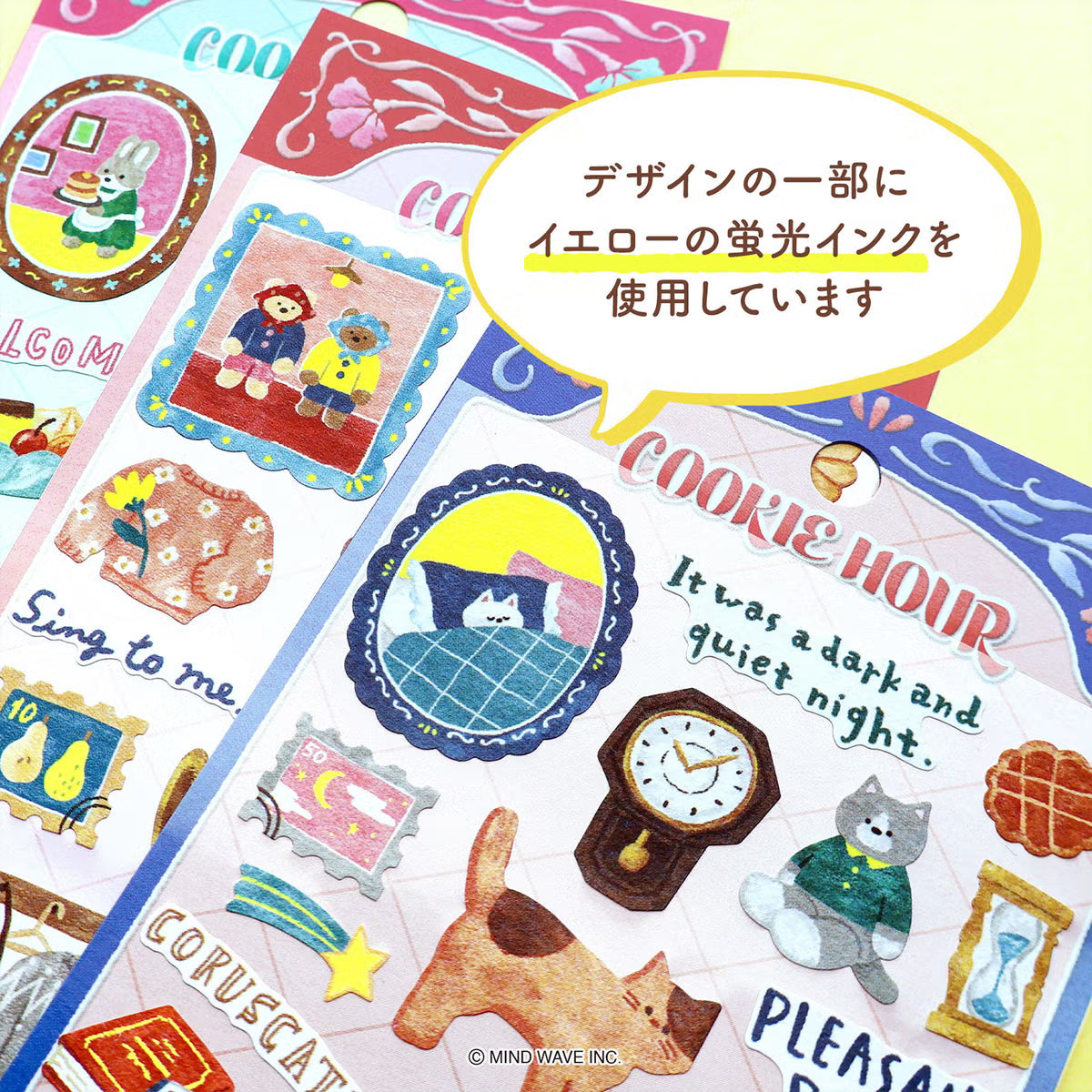 Stickers Cookie Hour Bear Cookie