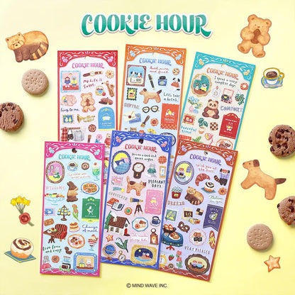 Stickers Cookie Hour Cat Cookie