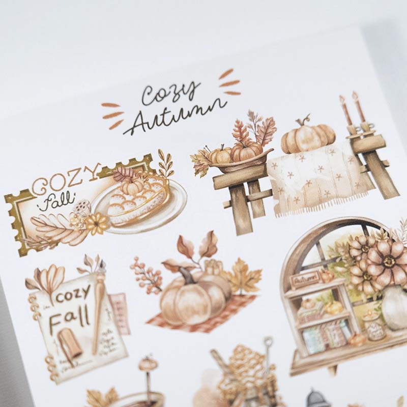 Set de Stickers Cozy Autumn