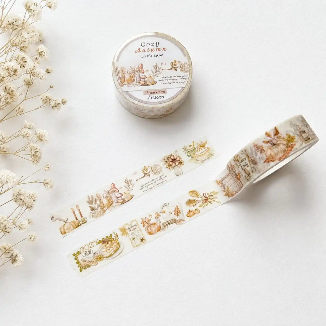 Washi Tape Cozy Autumn
